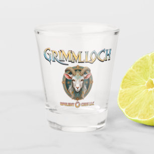 Copo De Shot Emblema de Cabra Grimmloch RPG de Fantasia