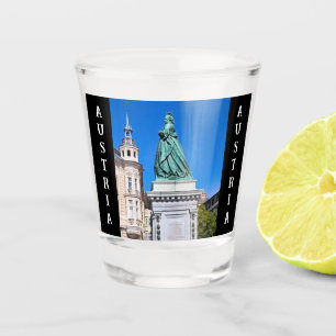 Copo De Shot Empress Maria Theresia Statue Áustria
