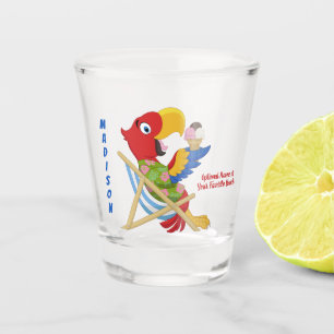 Copo De Shot Encalhe o vidro de tiro feito sob encomenda do