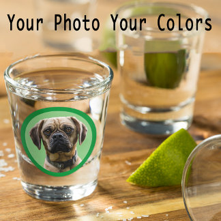 Copo De Shot Enchimento de meia amante de cães mãe pai foto