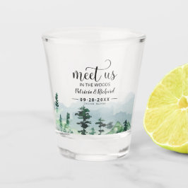 Copo De Shot Encontre-Nos No Casamento Externo Salve A Data