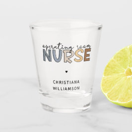 Copo De Shot Enfermeiro Da Sala Operacional Personalizada OU Ap
