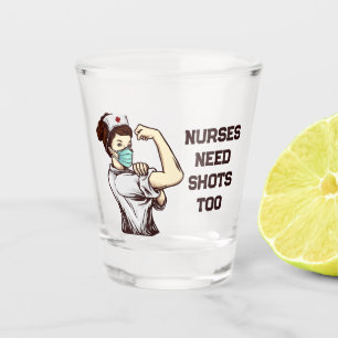 Copo De Shot Enfermeiros