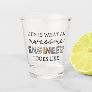 Copo De Shot Engenheiro Engraçado Engenheiro Incrível Engenha