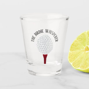 Copo De Shot Engraçada A Bola De Golfe Birdie Whisperer