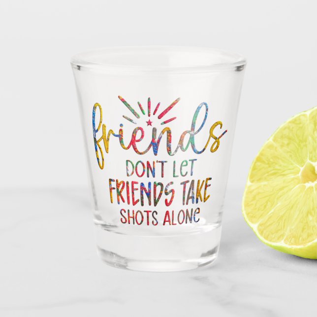 Copo De Shot Engraçado Álcool Dizendo (Frente)