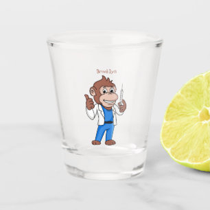Copo De Shot Engraçado orangotango macaco