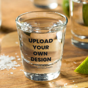 Copo De Shot Envie Seu Próprio Design Aqui Modelo Personaliza