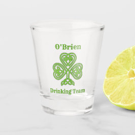 Copo De Shot Equipe de Bebendo da família irlandesa do Dia de S
