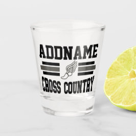 Copo De Shot Equipe de Execução Entre Países do NOME ADD Person