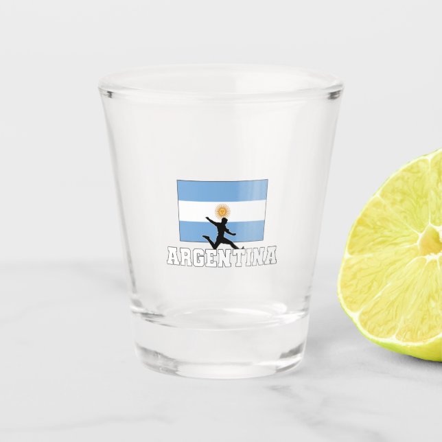 Copo De Shot Equipe Nacional de Futebol da Argentina (Frente)