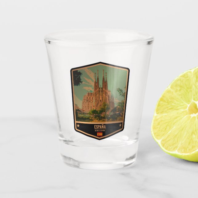 Copo De Shot Espanha (Frente)