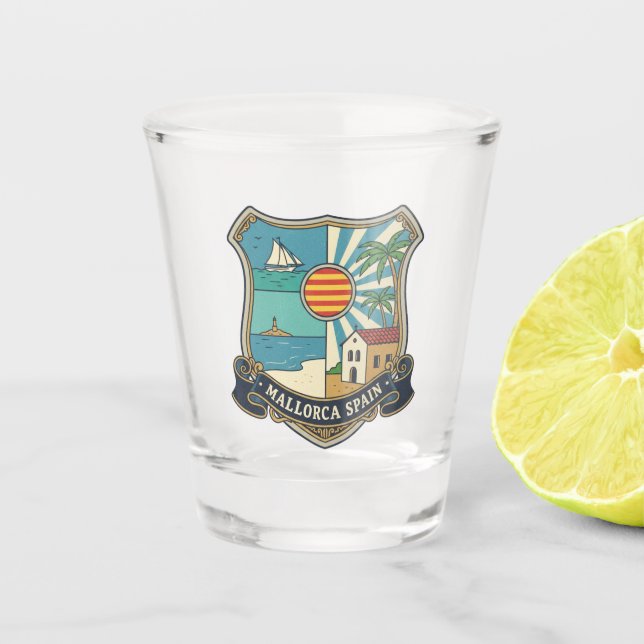 Copo De Shot Espanha de Maiorca (Frente)