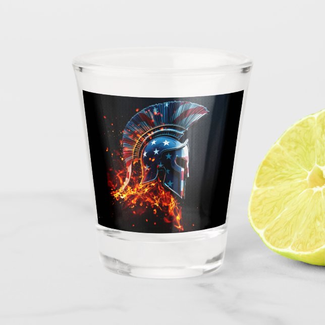 Copo De Shot Esparciata Americano  (Frente)