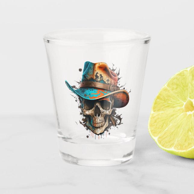 Copo De Shot Espírito do Cowboy (Frente)