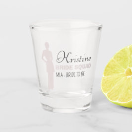 Copo De Shot Esquadrão de Noivas | Despedida de Solha Rosa Quen
