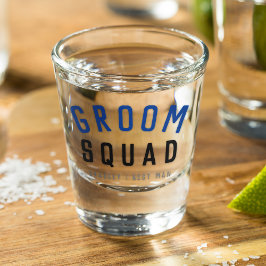 Copo De Shot Esquadrão do Groom | Na moda Solteiro Padrinho de