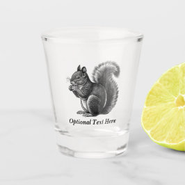 Copo De Shot Esquilo de Árvore Personalizado