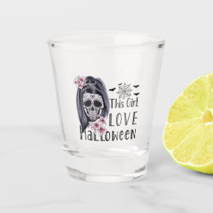 Copo De Shot Essa Menina Adorou Halloween