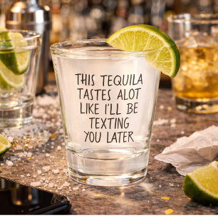 Copo De Shot Essa tequila tem o mesmo gosto de "Eu vou te manda