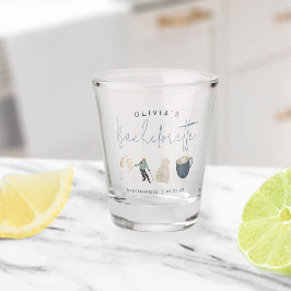 Copo De Shot Estação de Esqui de Inverno Festa de Solteira Pers