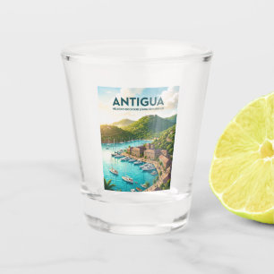 Copo De Shot Estaleiro de Nelson Antígua e Barbuda
