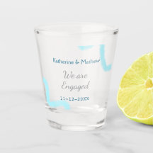 Estamos noivos de na moda espiralada de cinza d'ág