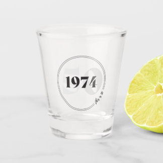 Copo De Shot Este é o 50 1974 Shot Glass.Birthday ou Aniversári