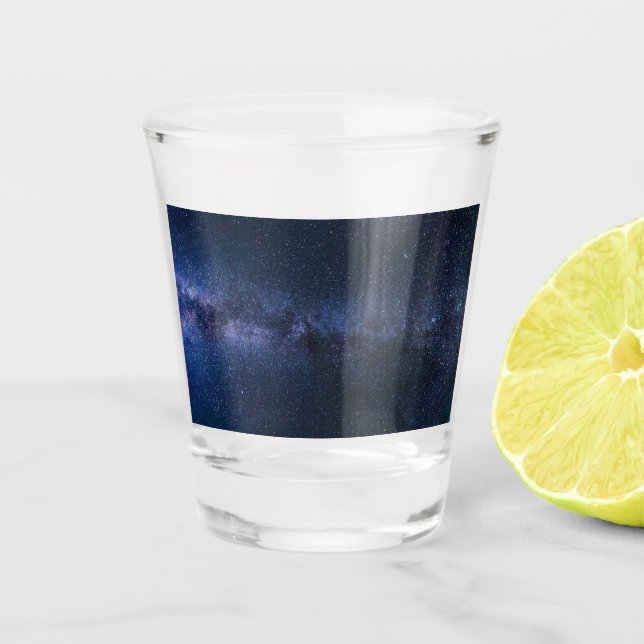 Copo De Shot Estrelas na Via Látea (Frente)