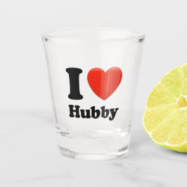 Copo De Shot Eu adoro hubby.