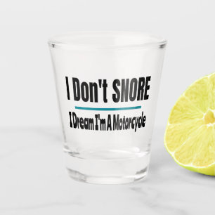 Copo De Shot Eu não ronco, eu sou engraçado em moto