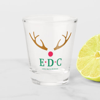 Copo De Shot Every Day is Christmas Shot Glass