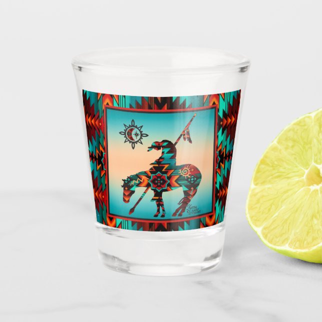 Copo De Shot Extremidade Do Vidro De Atiramento Da Via (Frente)