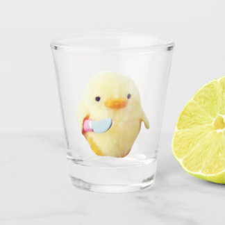 Copo De Shot Faca de Vidro Shot Duck Memória