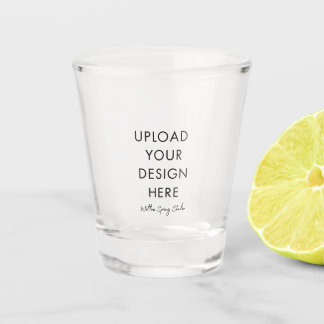 Copo De Shot Faça você mesmo adicione seu próprio design
