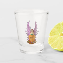 Copo De Shot Fada do Dia dos Namorados