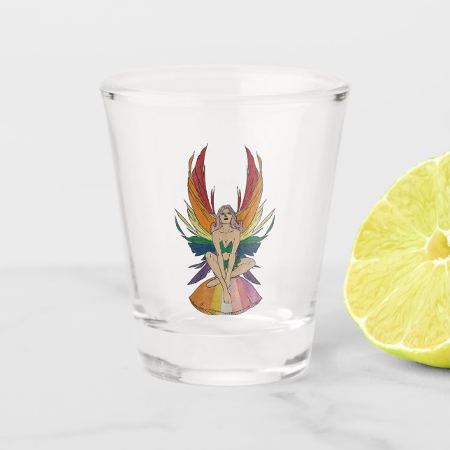 Copo De Shot Fada Lésbica (Frente)