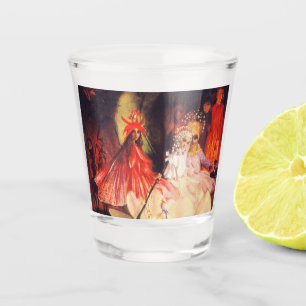 Copo De Shot Fadas de Verão