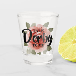 Copo De Shot Fale Derby para Mim Floral