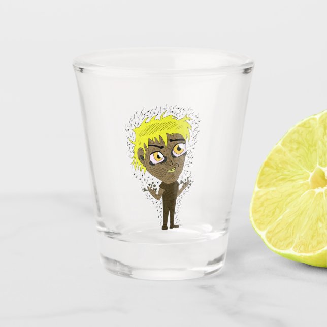Copo De Shot Farty Fingers Chibi (Frente)