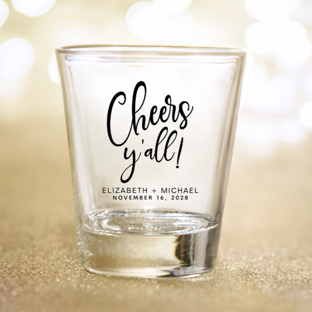Copo De Shot Favor de Casamento de Cheers (Criador carregado)