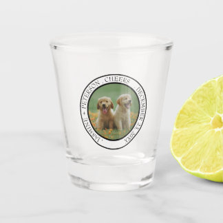 Copo De Shot Favor de casamento personalizado para cães Foto do