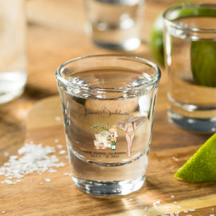 Copo De Shot Favor de Festa de Fim de Semana da Noiva Personali