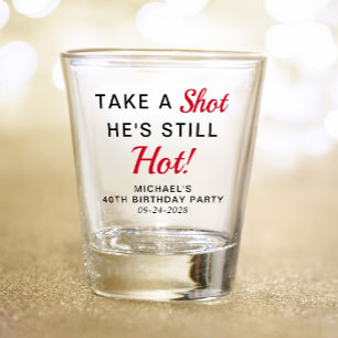 Copo De Shot Favor do Partido aniversário de 40 anos Funny