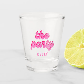 Copo De Shot Favoritos de despedida de solteira 'A Festa' retrô