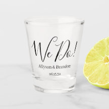 Fazemos Vidro De Atirada De Casamento