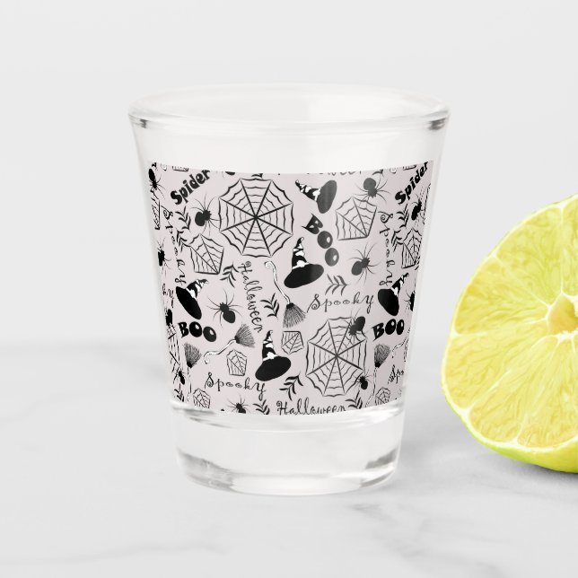 Copo De Shot Feliz Dia das Bruxas (Frente)