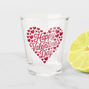 Copo De Shot Feliz Dia dos Namorados Namorado Amor Coração
