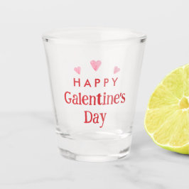 Copo De Shot Feliz Festa de Galentine