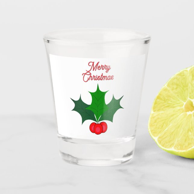 Copo de Shot Feliz Natal (Frente)